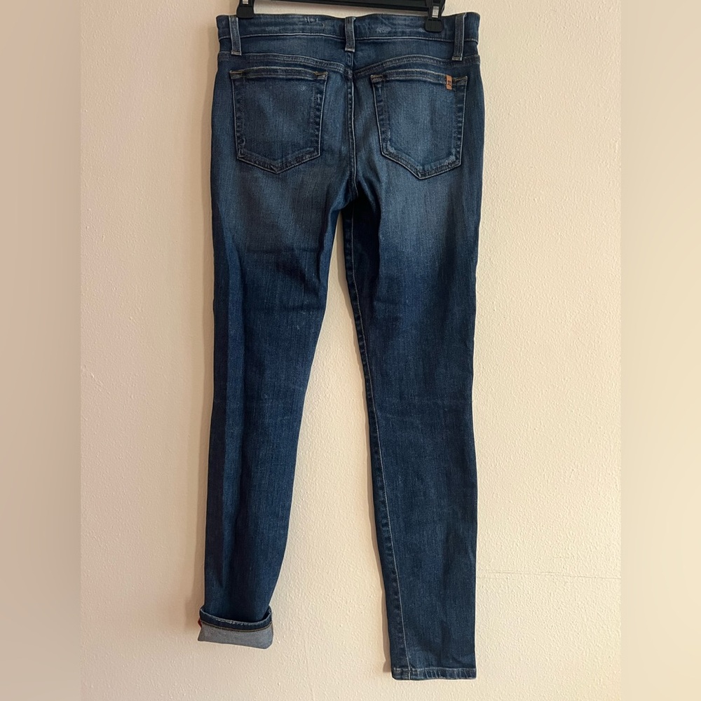 Joe's Jeans Dark Blue Ankle Skinny Women's Jeans Size W 27 - Picture 4 of 10